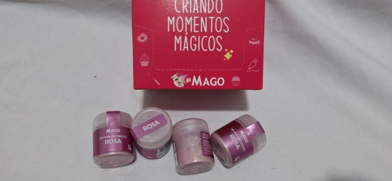 PO PARA DECORA�AO ROSA 5GR 1UND